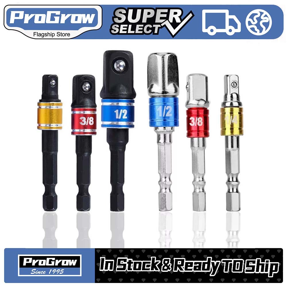 Adaptor Kunci Sok 3PCS – Konektor Sambungan Mata Bor ke Kunci Sok