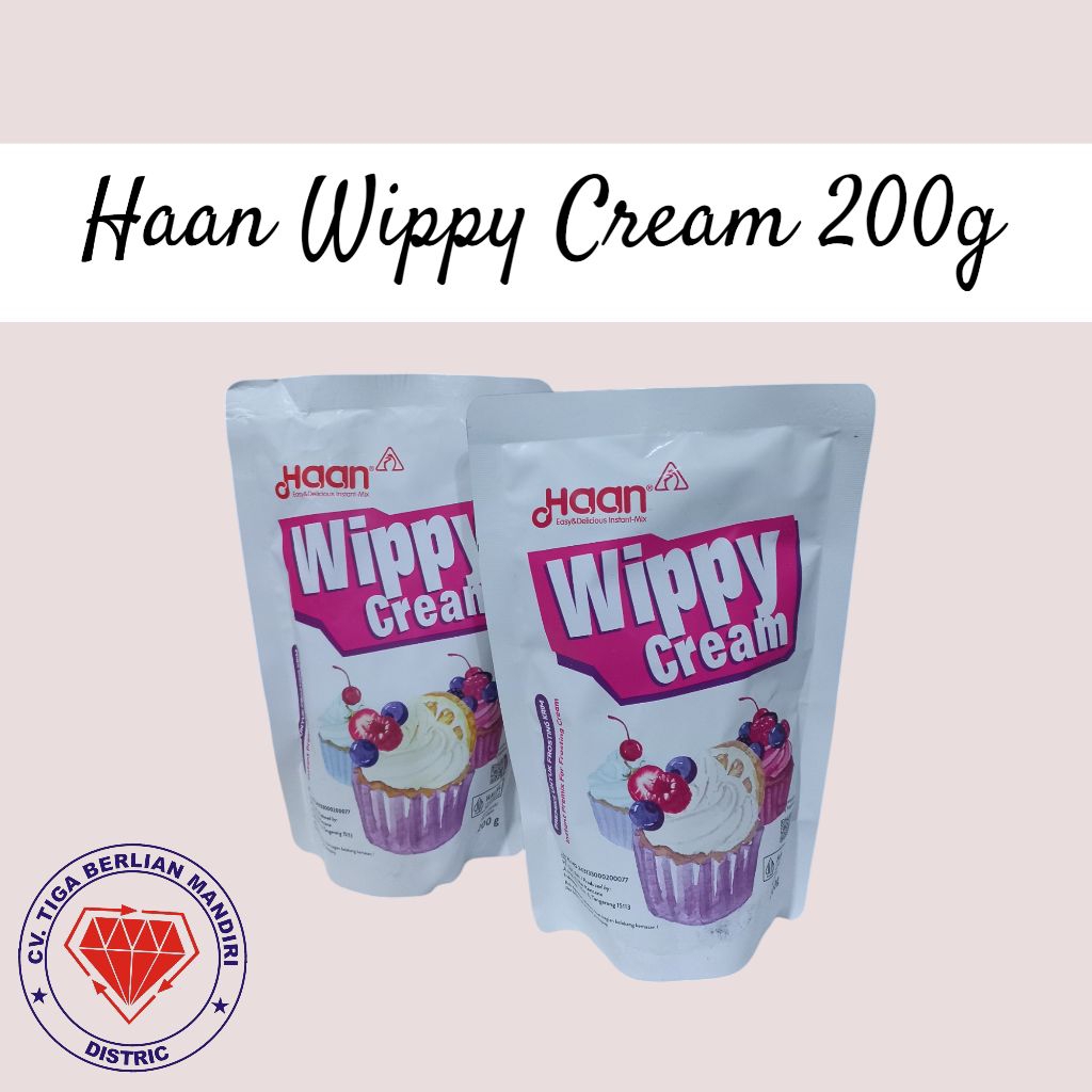 

HAAN WIPPY CREAM 200G 24PCS/1KARTON