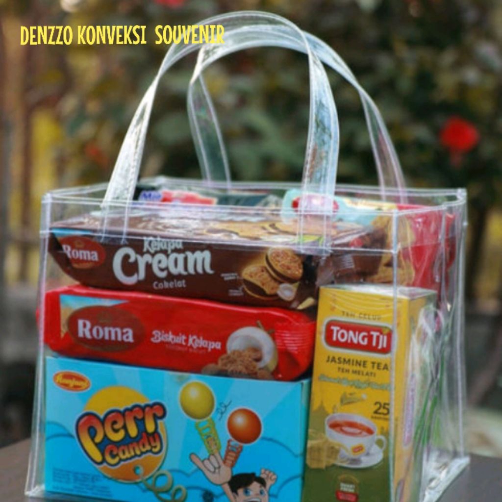 

TAS GOODIE BAG TAS MIKA .TAS MIKA PVC BENING TEBAL KETEBALAN 030..TAS SEMBAKO TAS PROMOSI TAS ULANG THN DLL