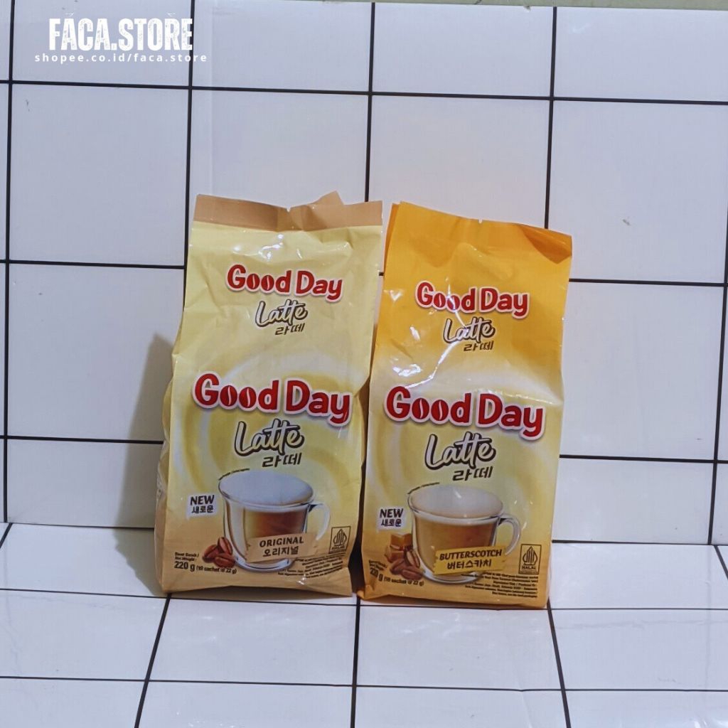 

Good day latte original & butterscotch 220gr