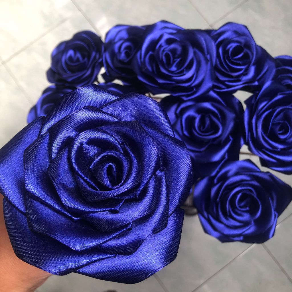 

Bunga Satin diameter 8cm |TERMURAH