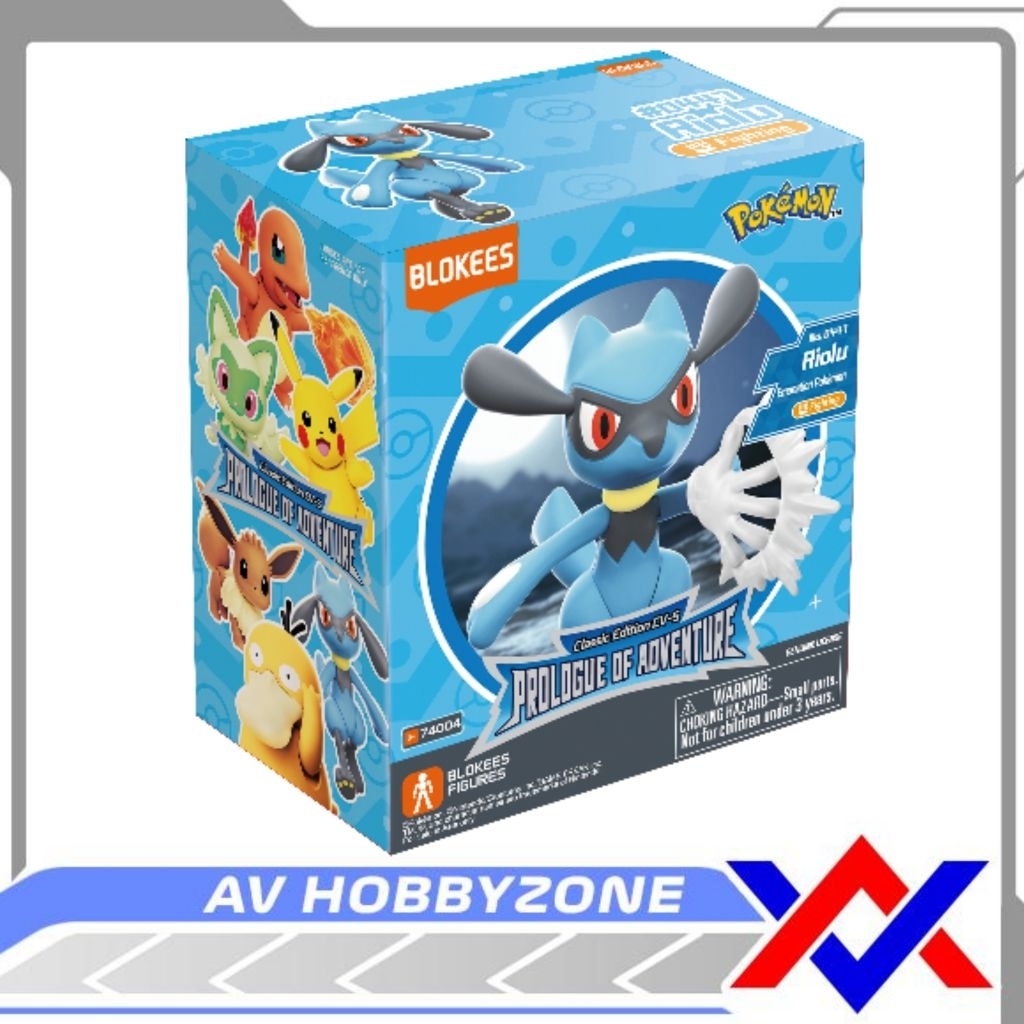 Blokees Pokemon Riolu Classic Edition S Riolu