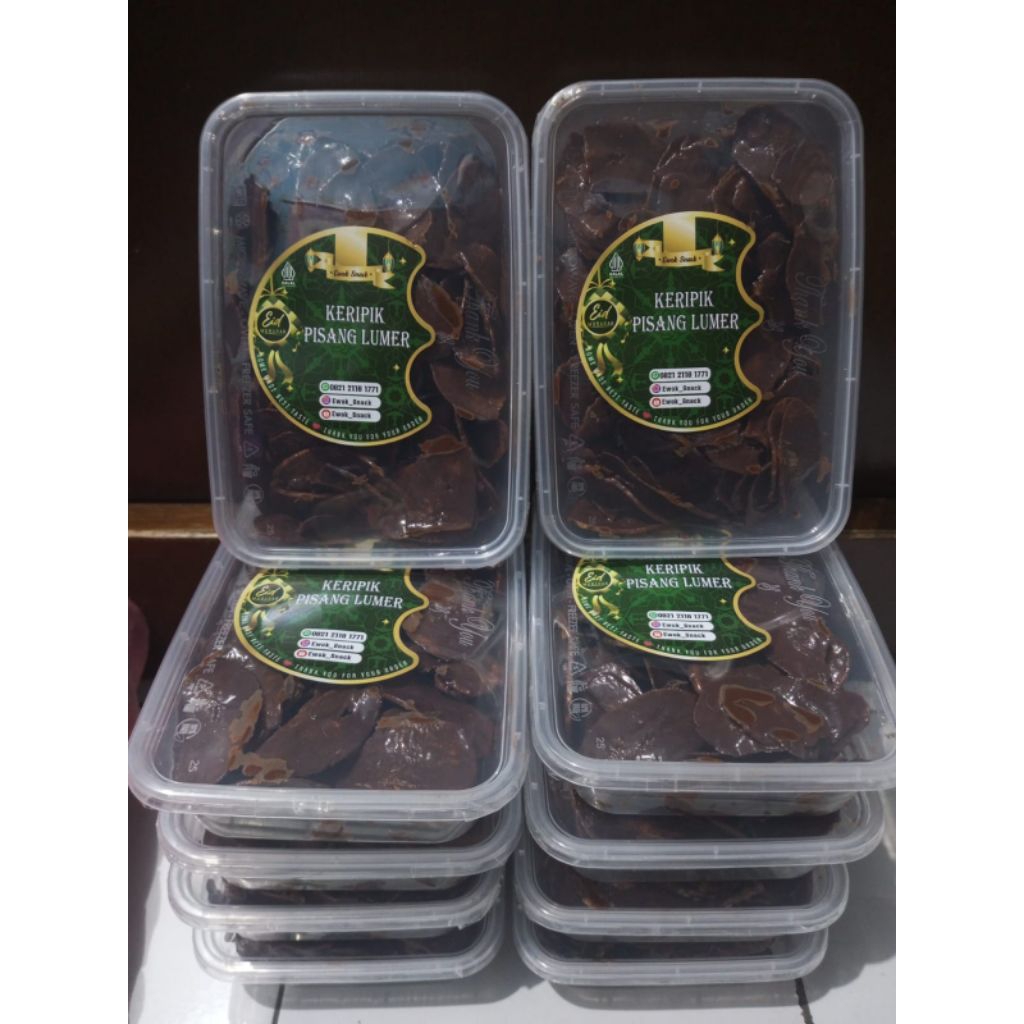 

Ygshop17 Keripik Pisang Coklat Lumer Box 500 Ml 125 Gr