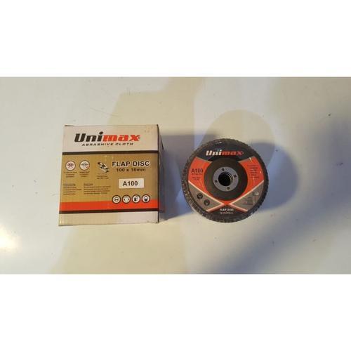 

Amplas Susun 4" FLAP DISC 100x16mm 4 MATA GERINDA KIPAS Grit GRID A100