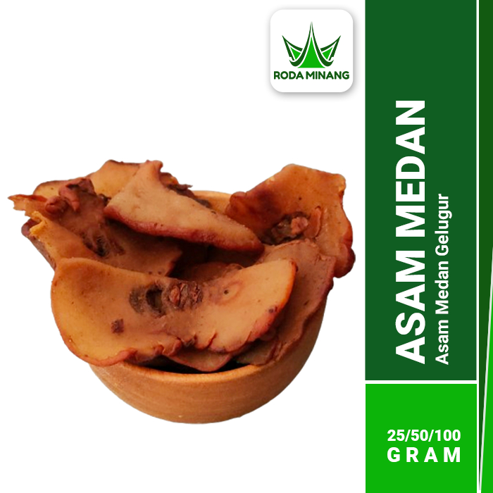 

Asam Medan Potong Asem Irisan Gelugur Keping Glugur Kering Asli Masak Super Premium - 100 Gram