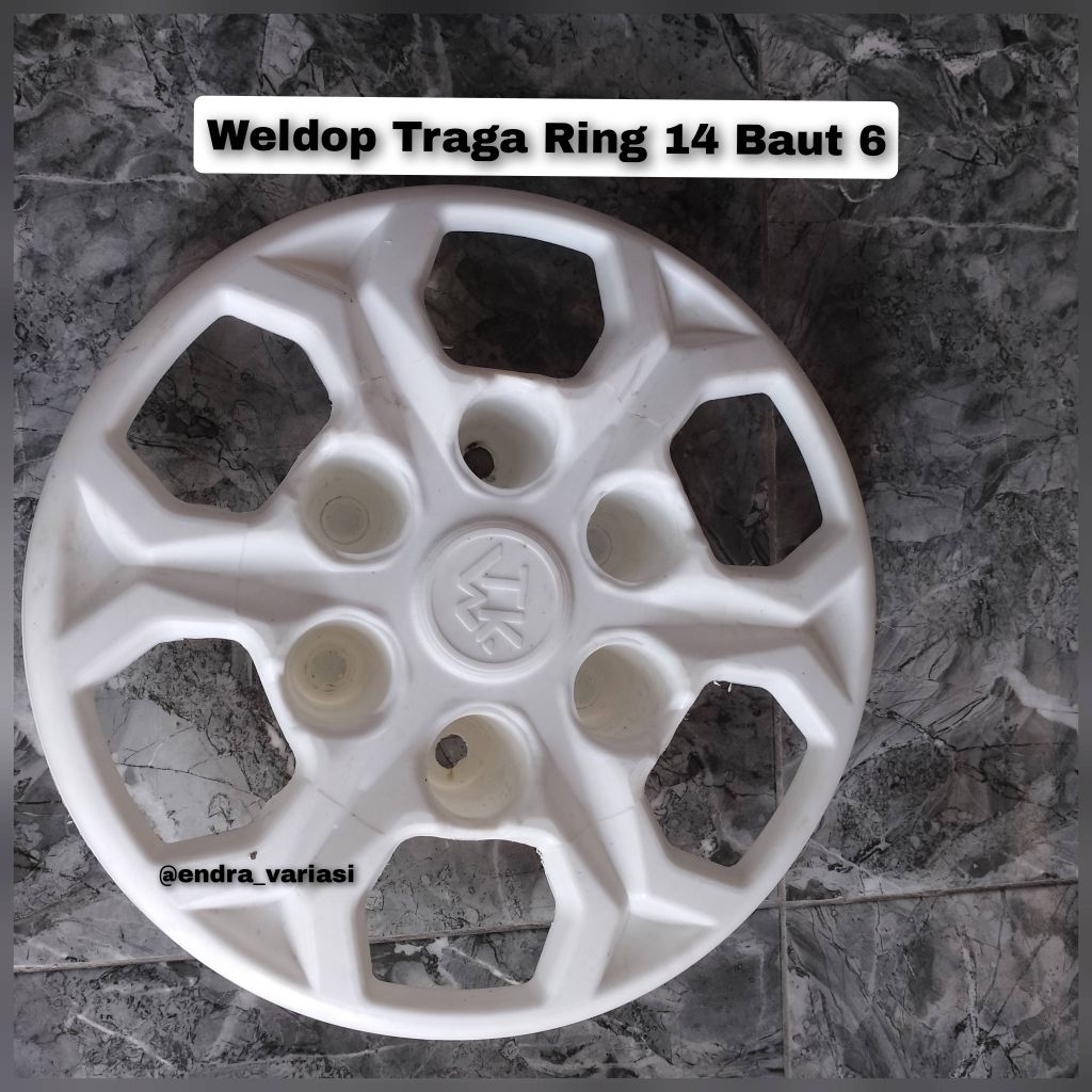Weldop Traga Ring 14 Baut 6