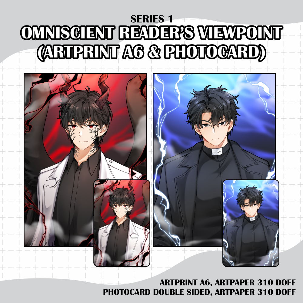 OMNISCIENT READER'S VIEWPOINT Artprint & Photocard (series 1)