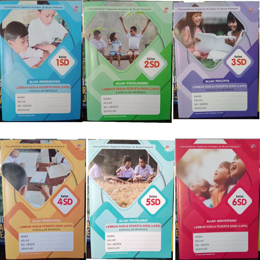 LKS / LKPD Lembar kerja Peserta Didik Pendidikan Agama kristen SD Kelas 1 2 3 4 5 6 Kurikulum Merdek