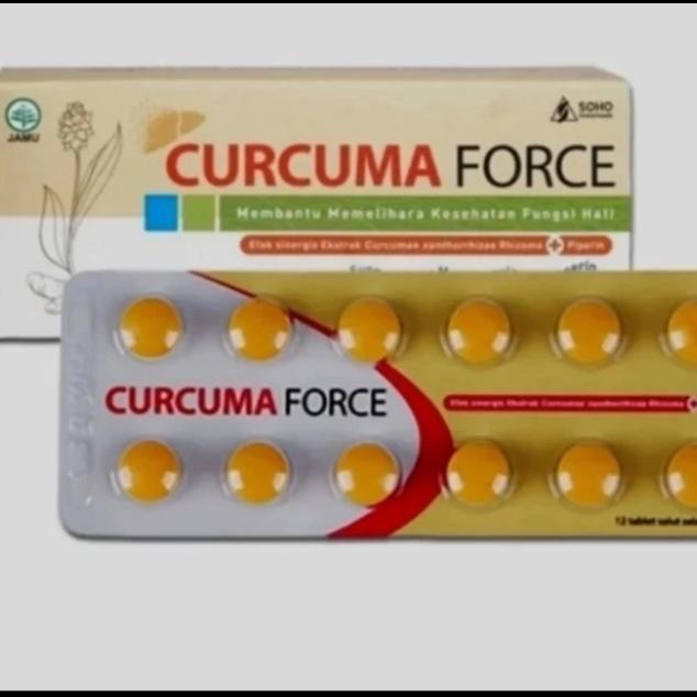 Curcuma force suplemen vitamin dan mineral