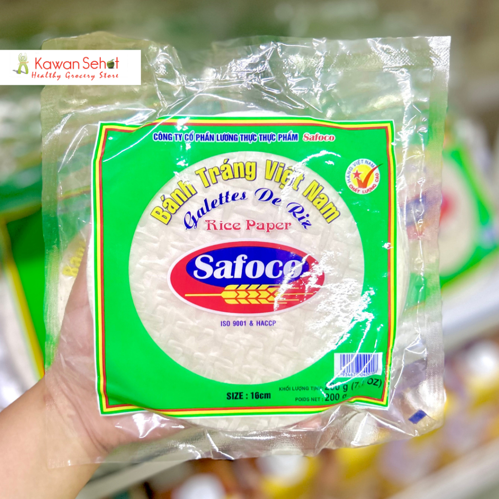 

[oddsolshop] pekanbaru/Banh Trang Viet Nam Safoco Rice Paper 300GR Bahan Makanan