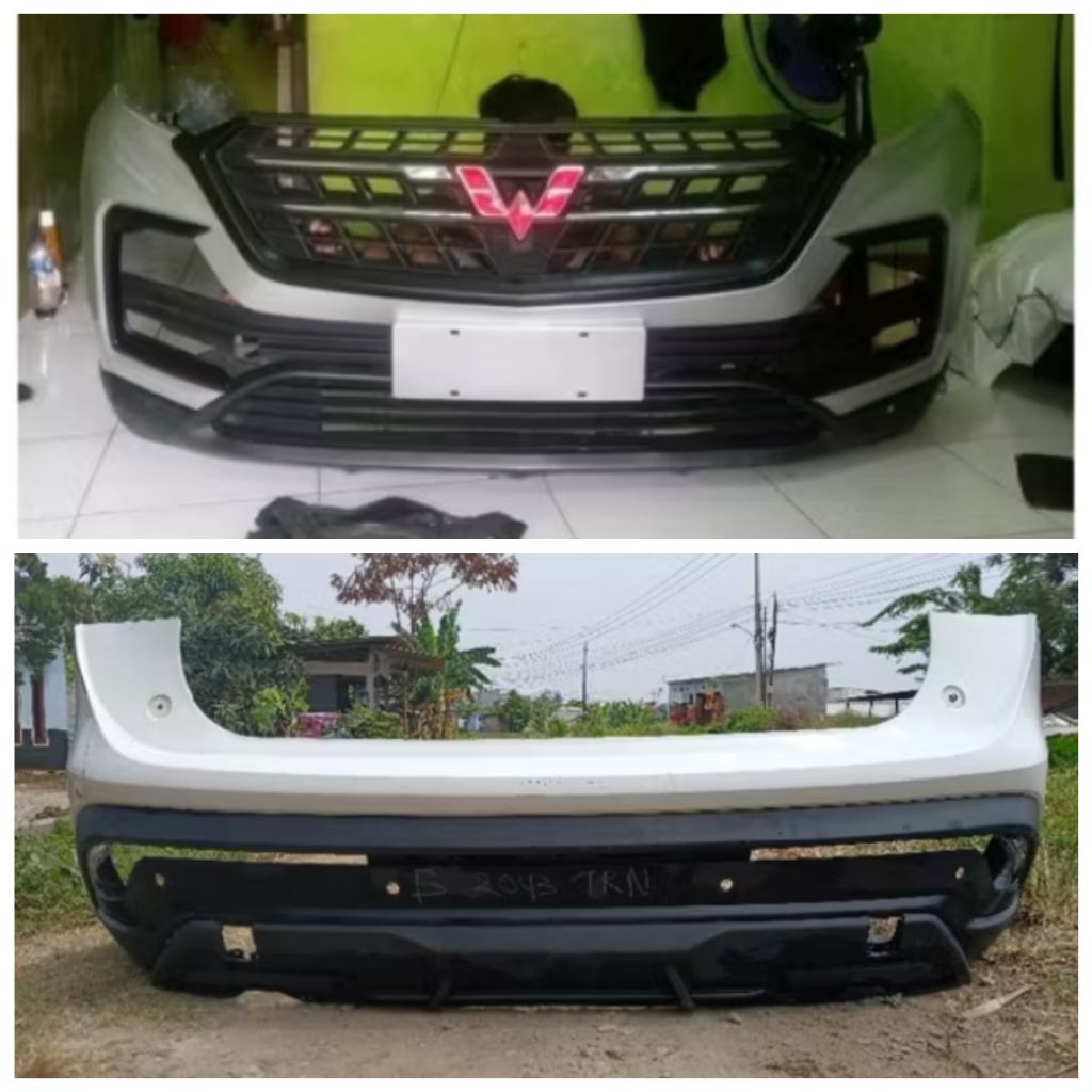 bemper depan belakang wuling almaz full set