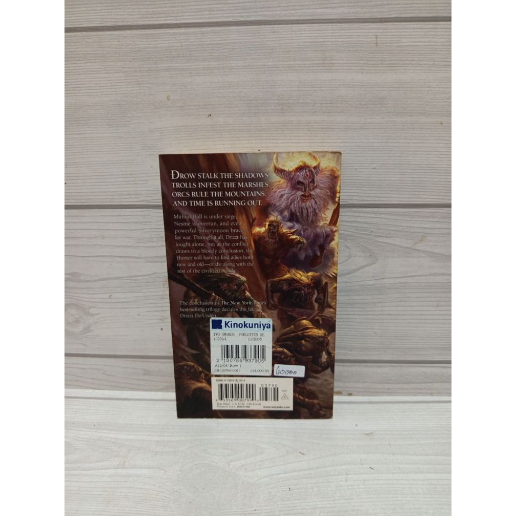 NOVEL INGGRIS the two swords By R a salvatore