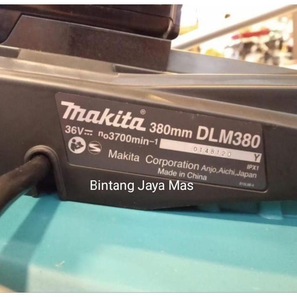 MESIN POTONG RUMPUT/CORDLESS LAWN MOWER MAKITA DLM380PT2