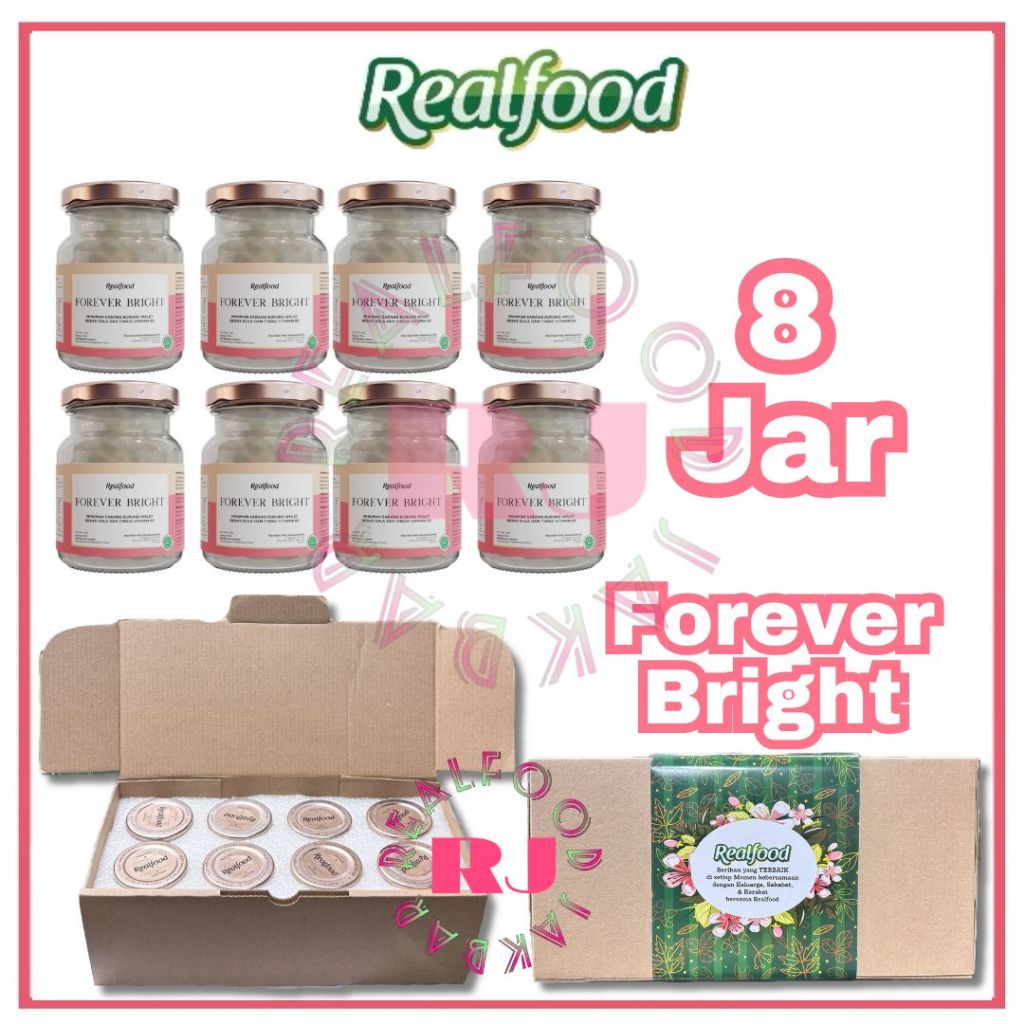 

Realfood Forever Bright 8 Jar ( Minuman sarang burung walet )