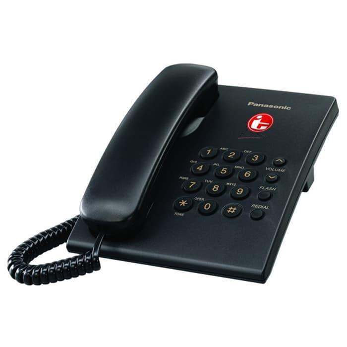 PANASONIC TELEPON KX-TS505MX - IT COMM KX-TS505 - HITAM