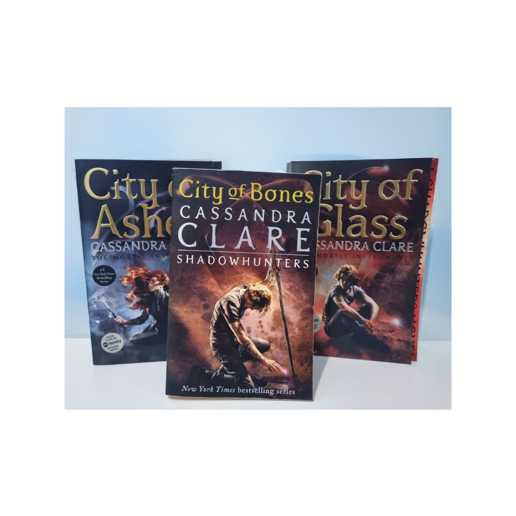 Preloved The Mortal Instruments Series (Book 1-3) - Bahasa Inggris/English