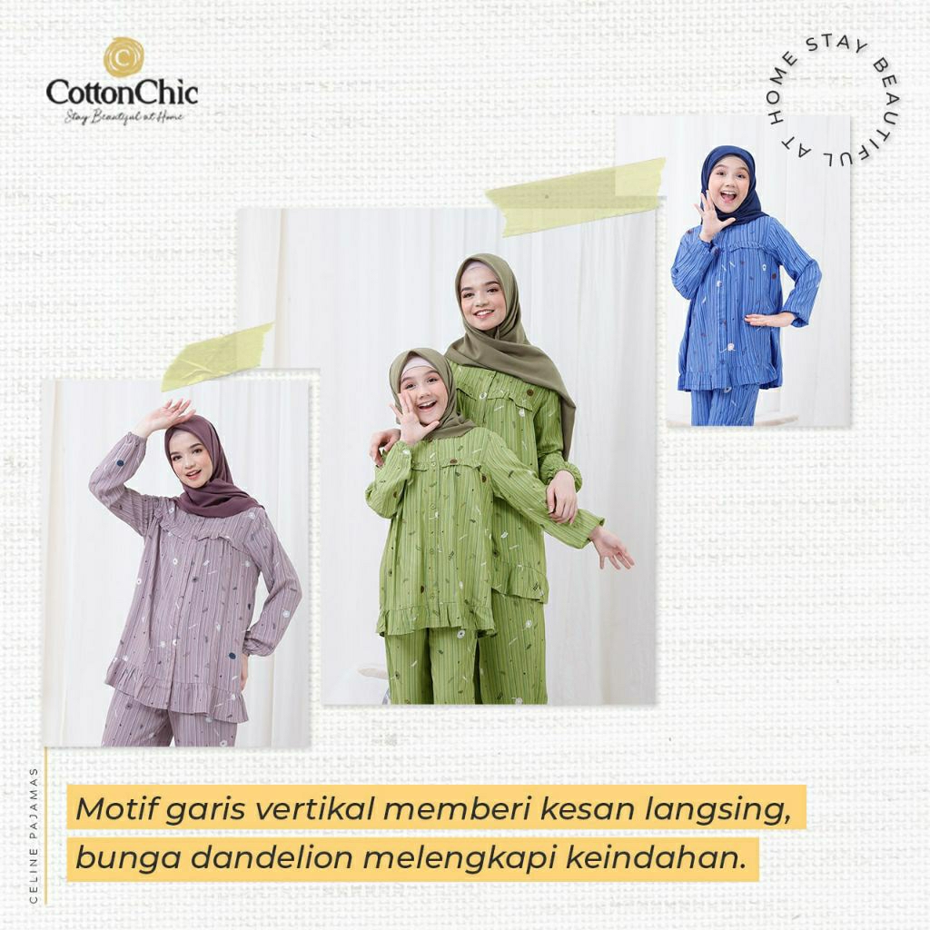 CELINE PAJAMAS BY COTTONCHIC
