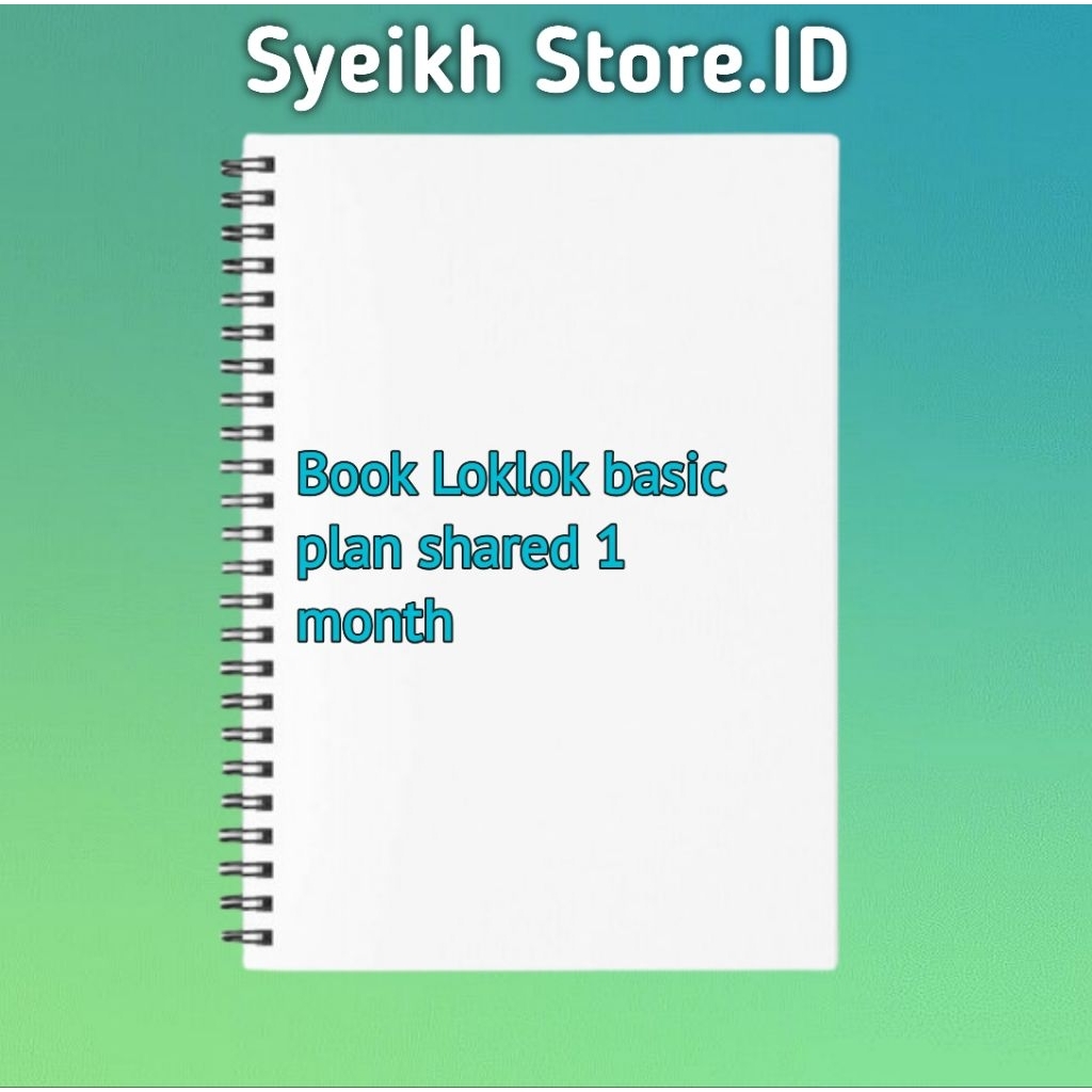 

Buku Loklok plan basic shar 1bln Book Loklok basic plan shared 1 month