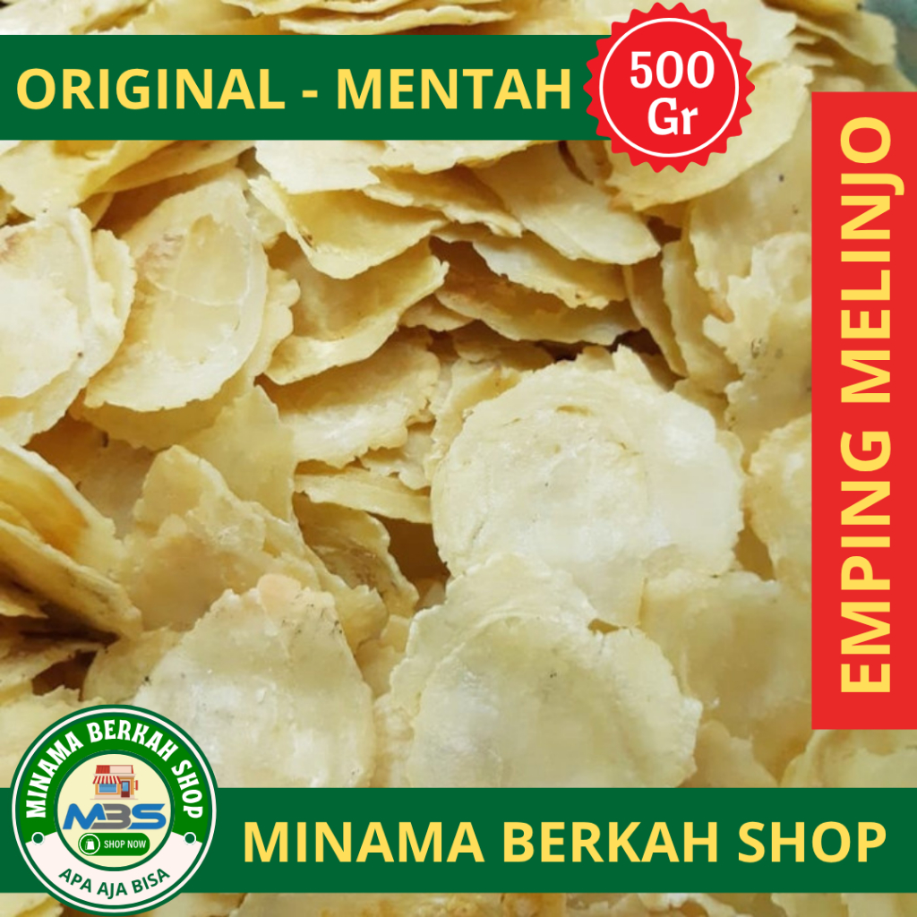 

[500 GRAM] EMPING MENTAH / EMPING MELINJO / EMPING BLINJO ASLI KEBUMEN / EMPING MELINJO