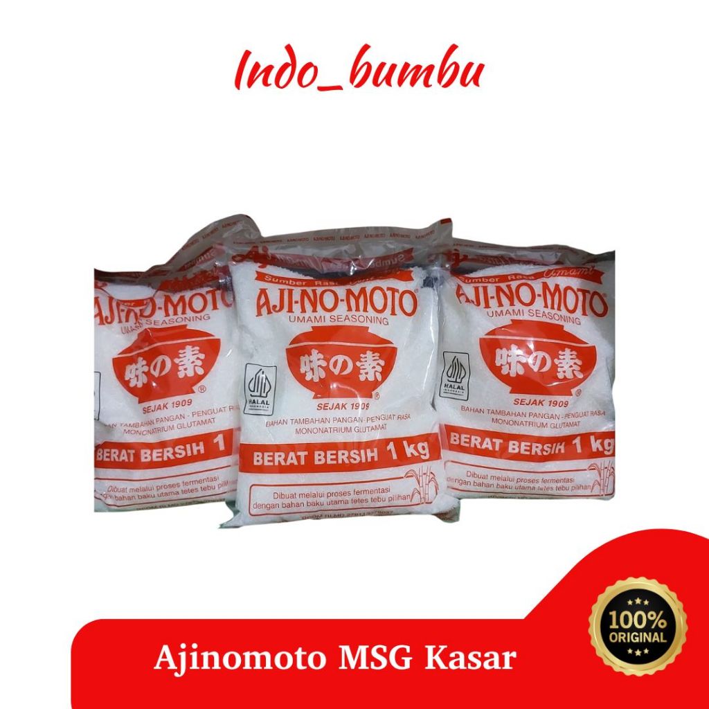 

[TERMURAH] Ajinomoto MSG Kasar 1kg