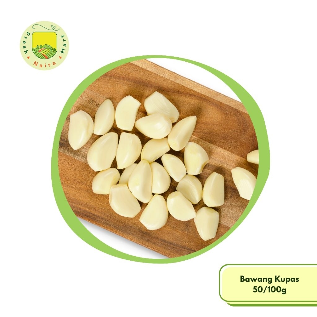 

Bawang Putih Kupas Bersih Praktis 100g
