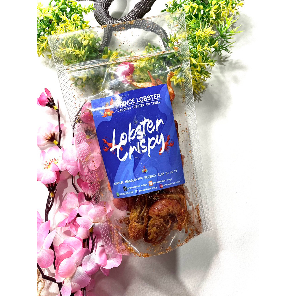 Prince Lobster Crispy/Rasa Pedas/Lobster/Lobster Crispy/Snack/Camilan/Keripik