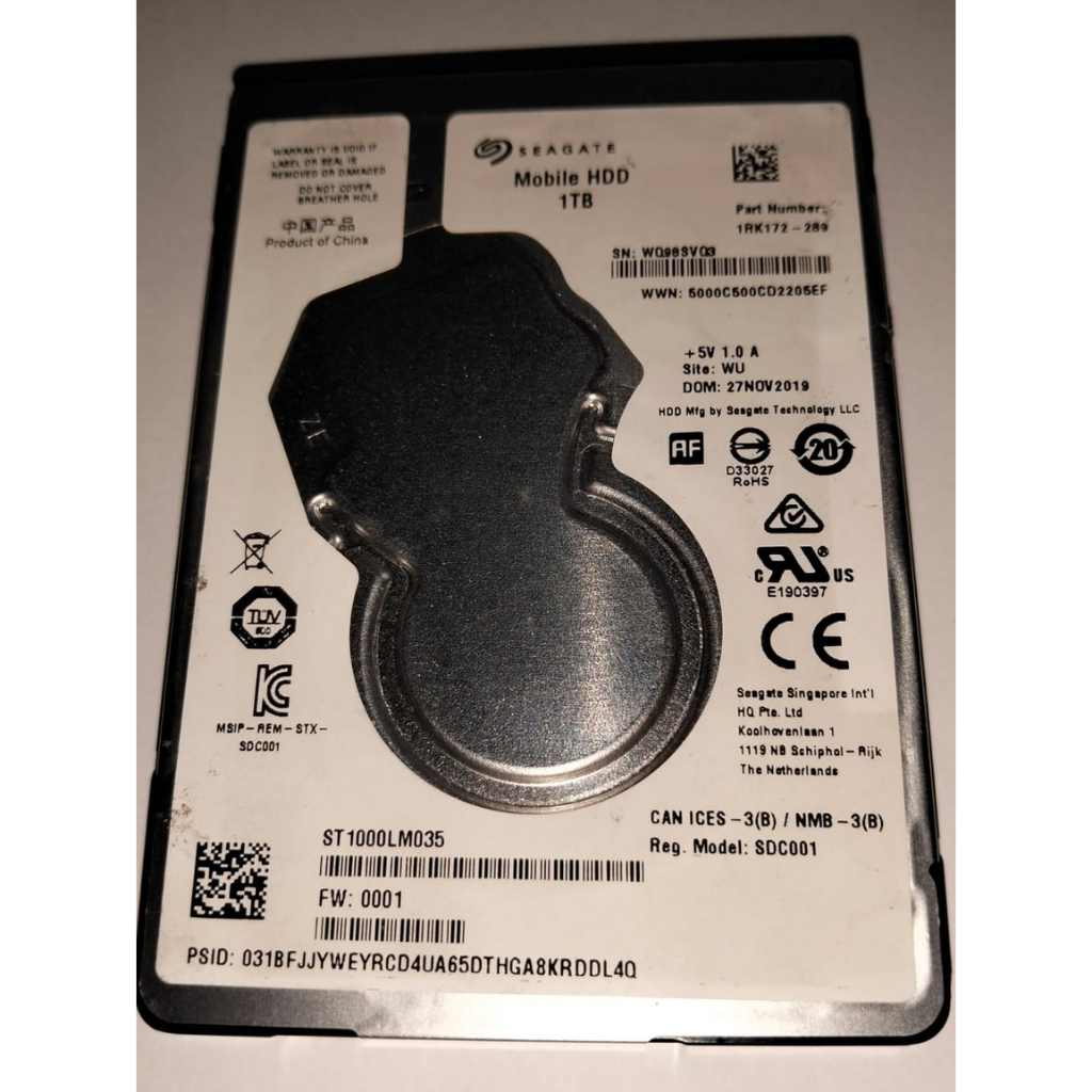 Hardisk Laptop 1TB