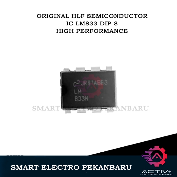 ORIGINAL IC LM833 DIP-8 HLF SEMICONDUCTOR Dual Op-Amp LM833N LM 833N 833 AUDIO 5532 LM833MX LM833DT