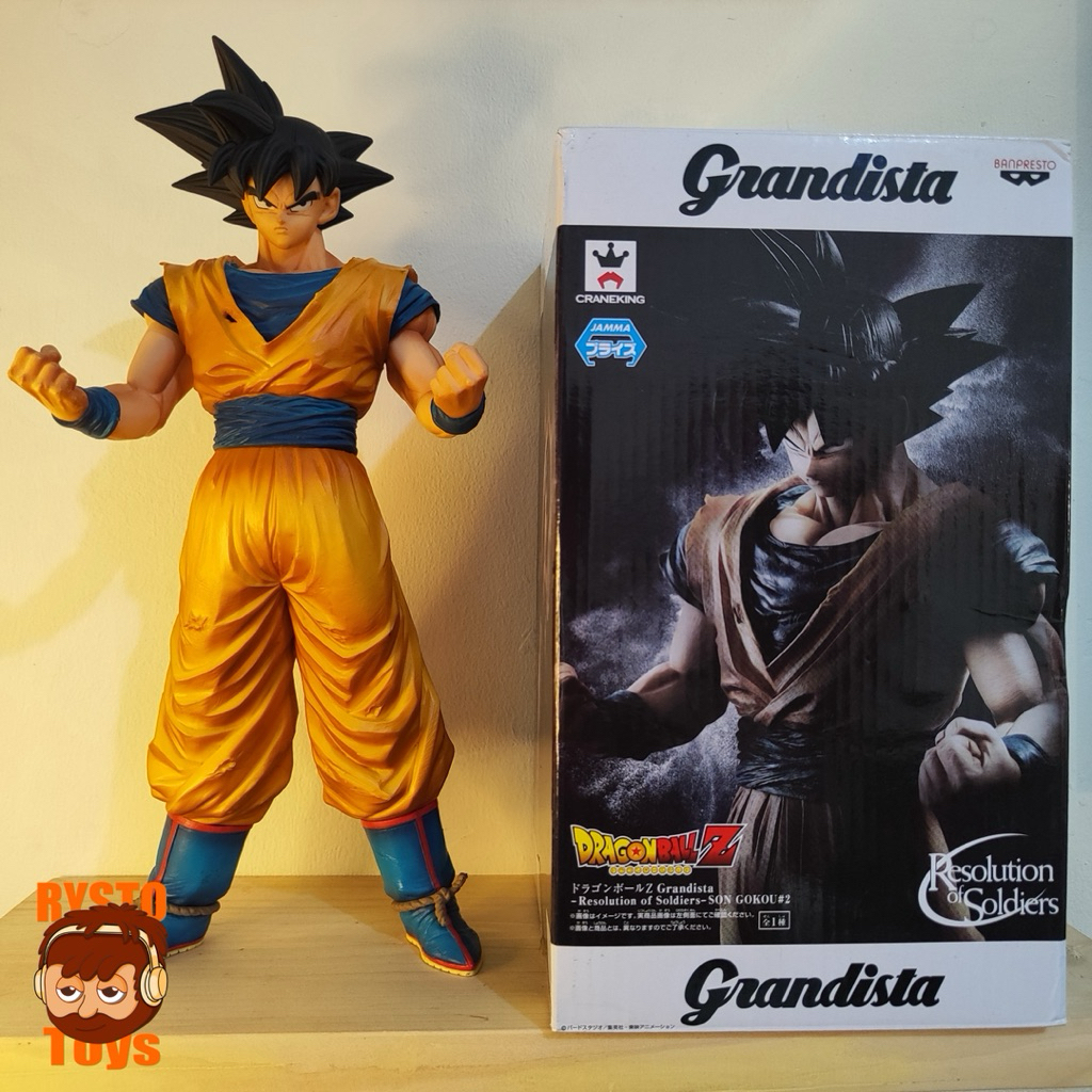 Action Figure Son Goku Normal - Grandista Resolution of Soldiers (Original)