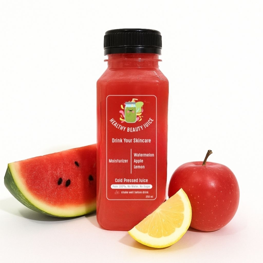 

Cold Pressed Juice Moisturizer Series Jus buah Sehat Jus kecantikan SkincareDrink