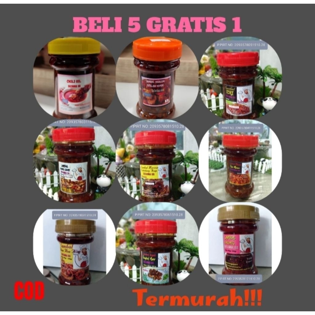 

Sambal baby cumi,bajak tongkol,cakalang asap,teri,bawang,roa asap,teri medan