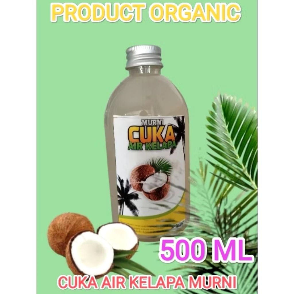 

CUKA KELAPA, ORIGINAL, COCONUT CIDER VINEGAR ORGANIC, ORIGINAL