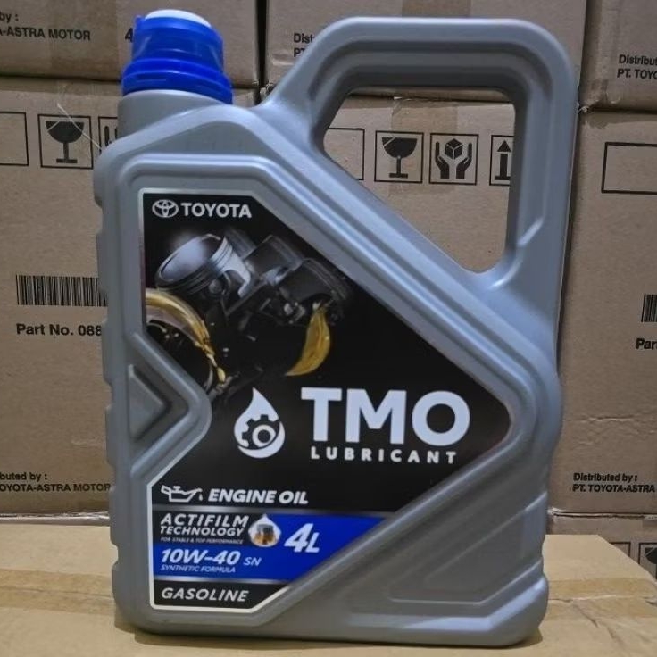 Kilau Holiday Oli Mobil Toyota Tmo 10W-40 4 Liter Bare Original