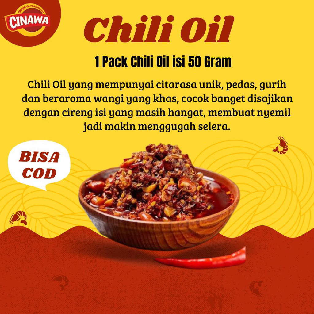 

CINAWA || Chili Oil 50 Gram