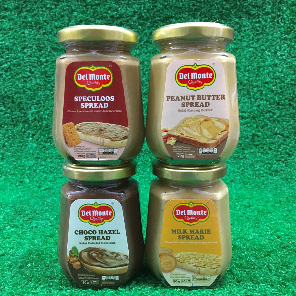 

Delmonte Del Monte Spread Selai / Olesan 170gr & 190gr Lokal HALAL