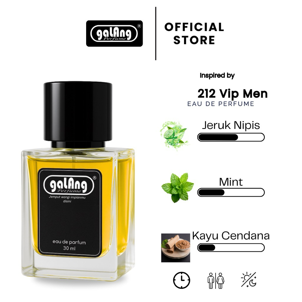 GALANG Perfume - 212 VIP MEN