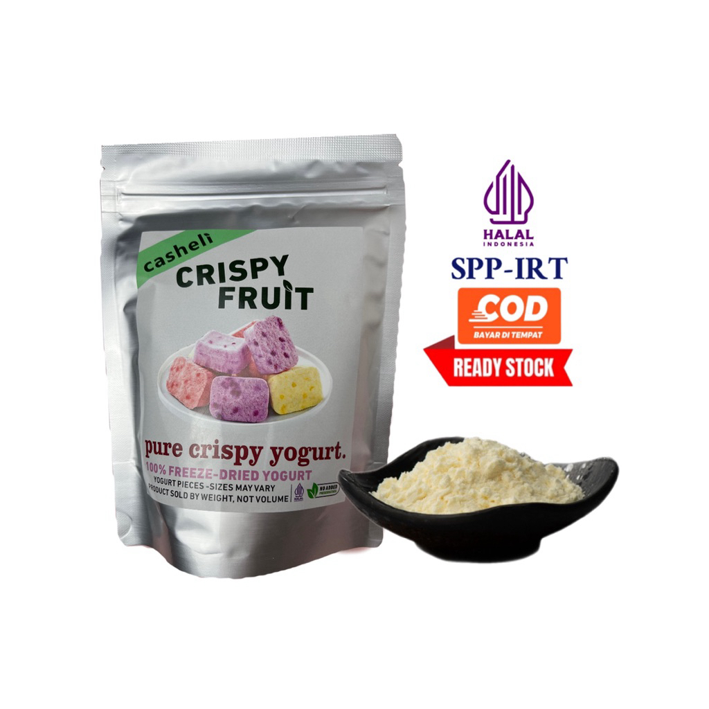 

casheli Freeze-dried Yogurt Bubuk Mixed Fruits Flavor 250g