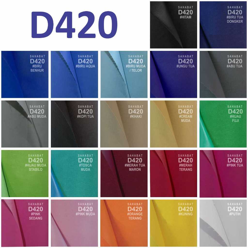 Bahan D420 / Dinir 420 / Bahan Kain Tas