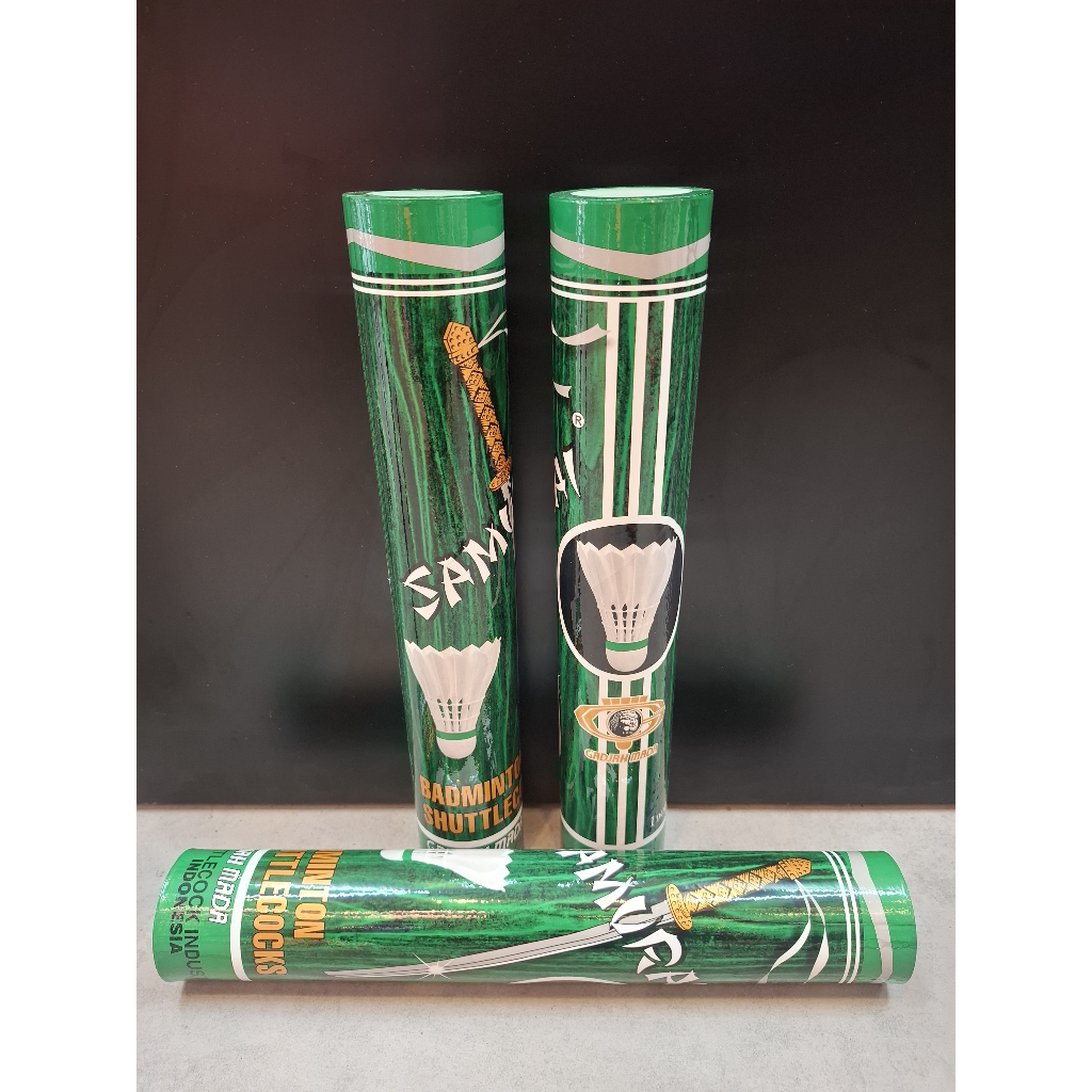 Shuttlecock Samurai Hijau / Kok Badminton Samurai Hijau Original