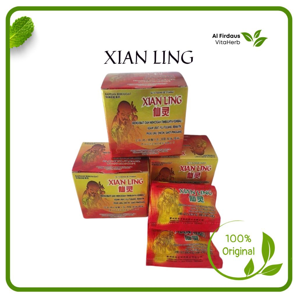 

X. LING - Herbal Tradisional bantu Jaga Kesehatan Tulang dan Sendi