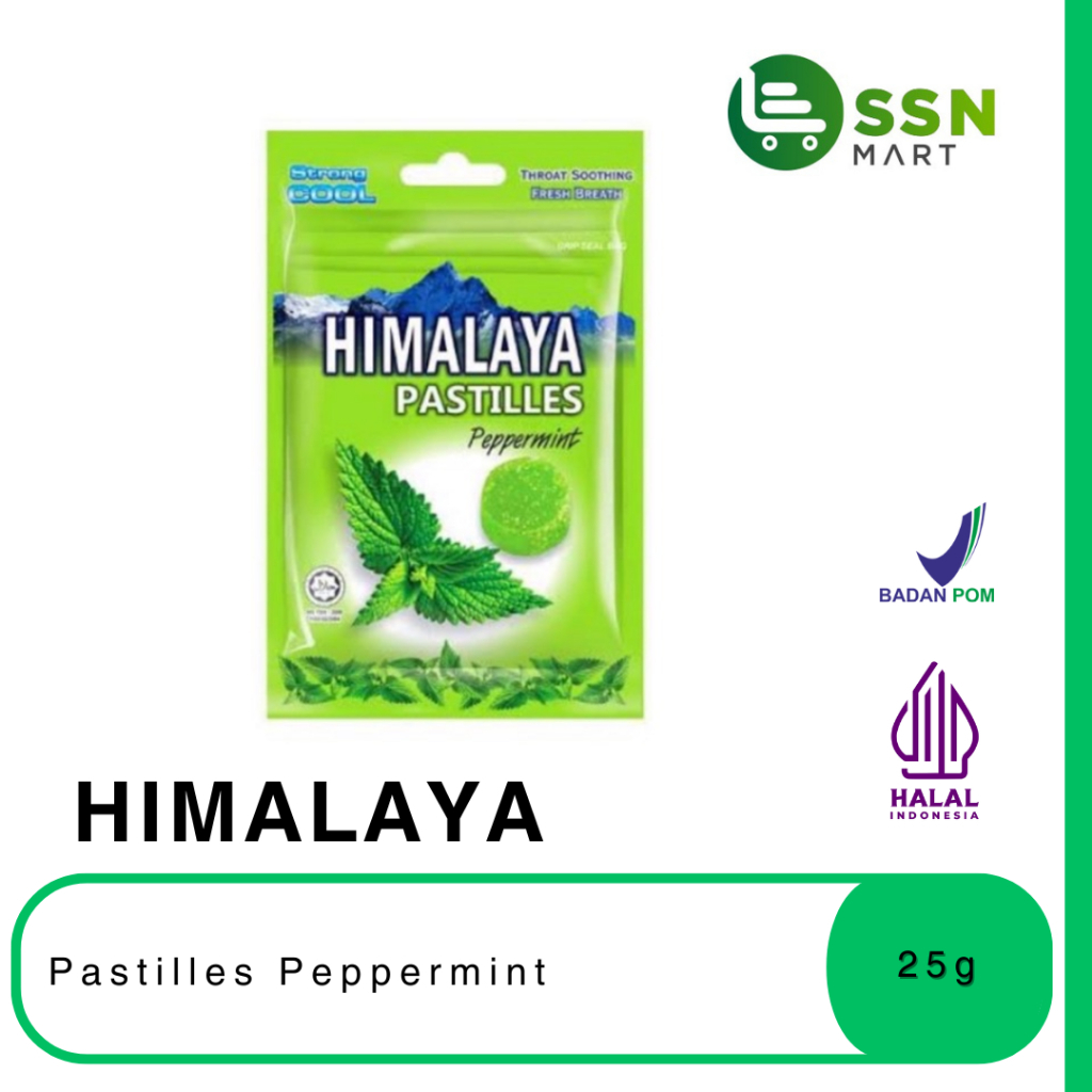 

SSNMart Himalaya Pastilles Peppermint 25gr
