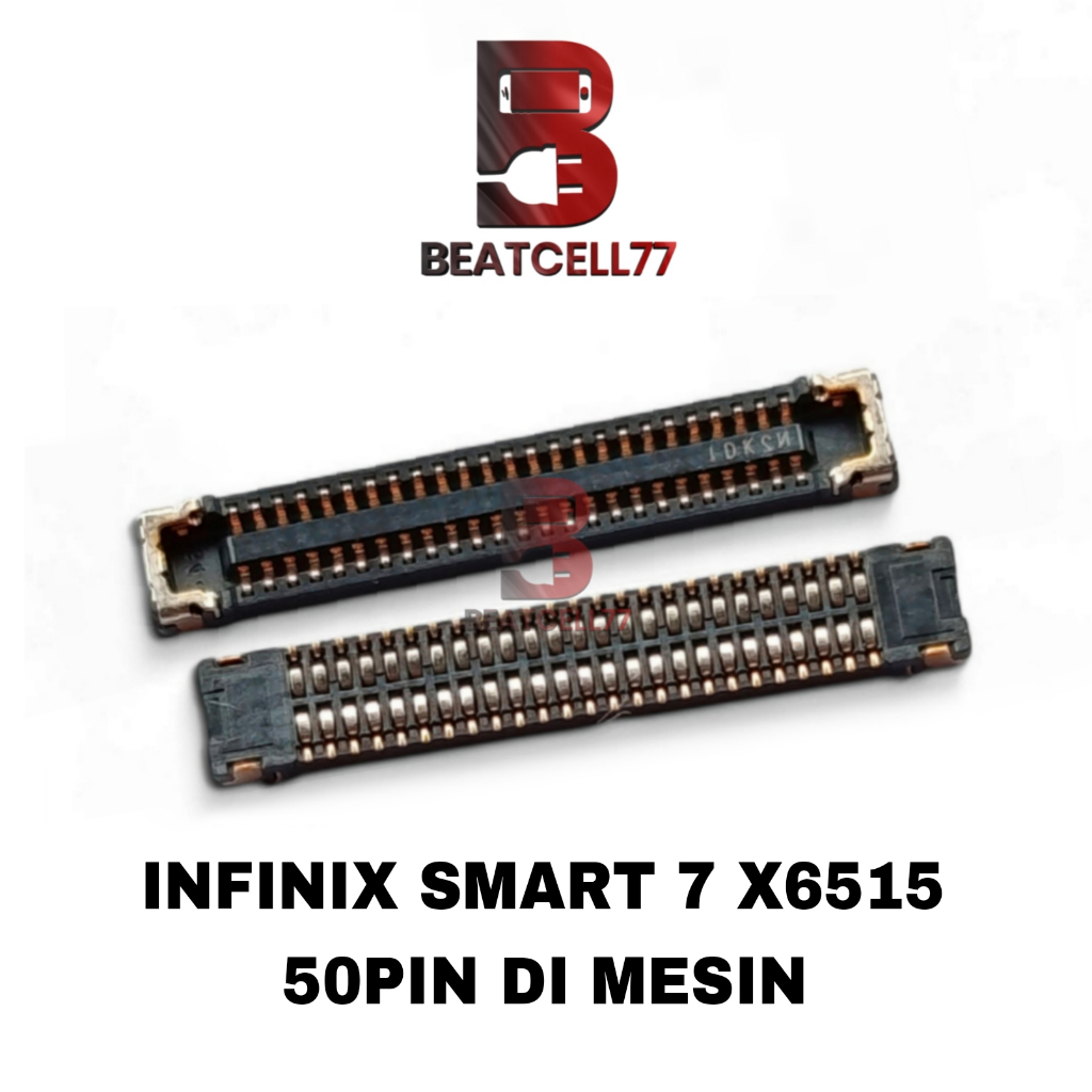 Konektor Lcd Infinix Smart 7 X6515 Connector Lcd 50 Pin