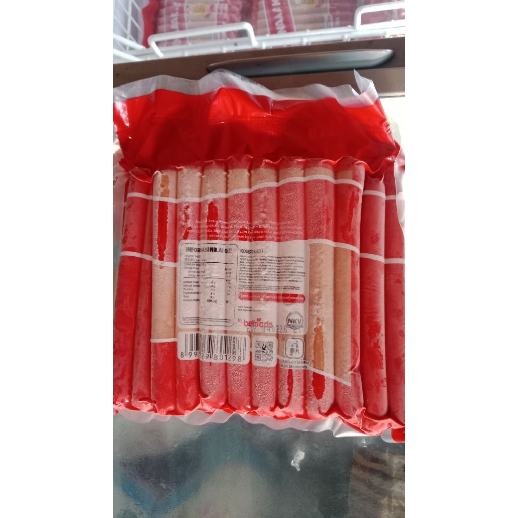 

Uenaaak sosis 950gram 30pcs