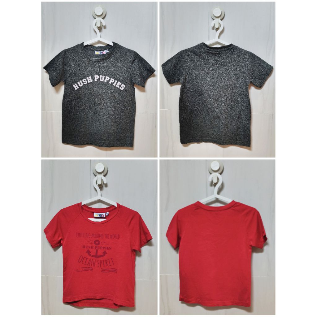 PL kaos branded anak Hush Puppies original (preloved)