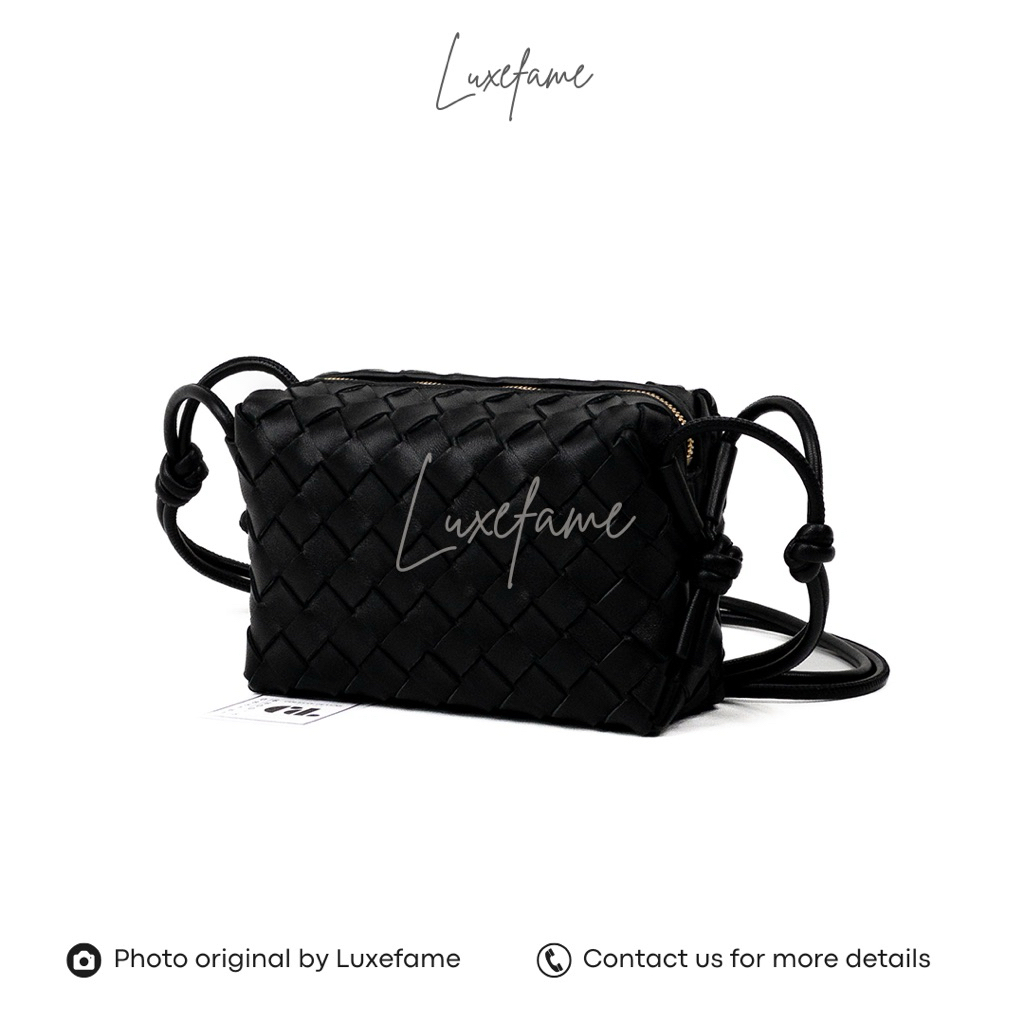 Candy Loop Camera Bag Lambskin Leather Black GHW