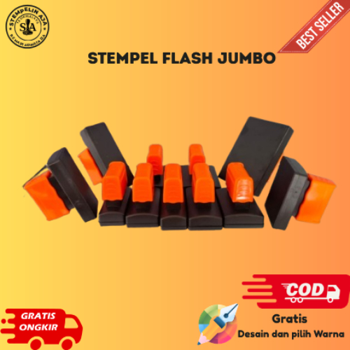 

Stempel Flash Jumbo – Cetak Logo, Toko, Alamat, Tanda Tangan, Tabel & Barcode