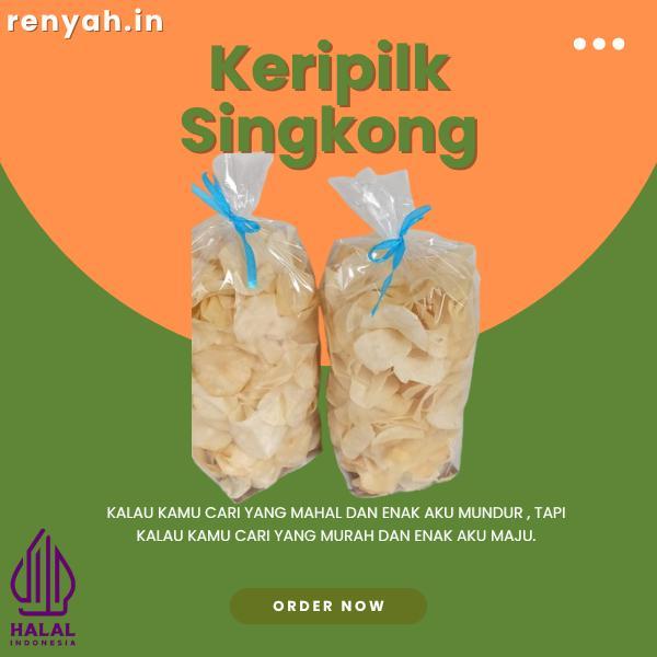 

Keripik Singkong Renyah 400gr - Cemilan Keripik Singkong Lezat dan Renyah dari Renyah.in