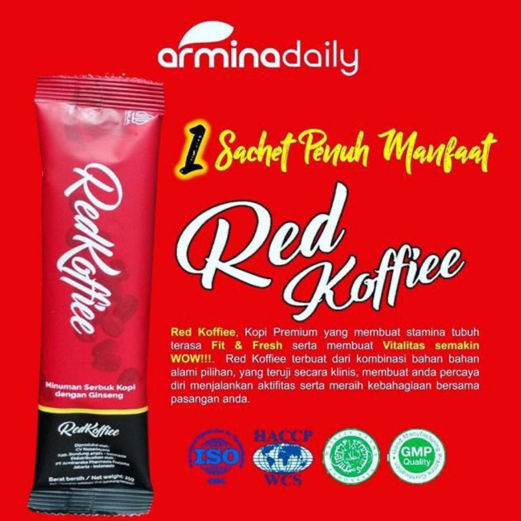 

Red koffie (1 box = 10 sachet)