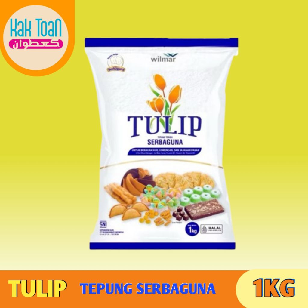 

KAK TOAN Tepung Tulip Serbaguna Bisa Untuk Berbagai Jenis Makanan