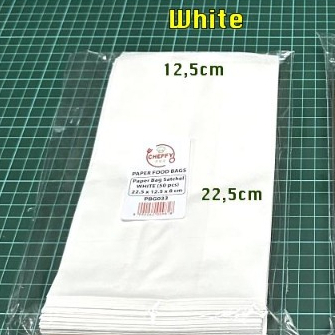 

Paper Bag Satchel Isi 50 Pcs Cheffy Tempat Wadah Makanan Snack Catering Paperbag Polos Multifungsi